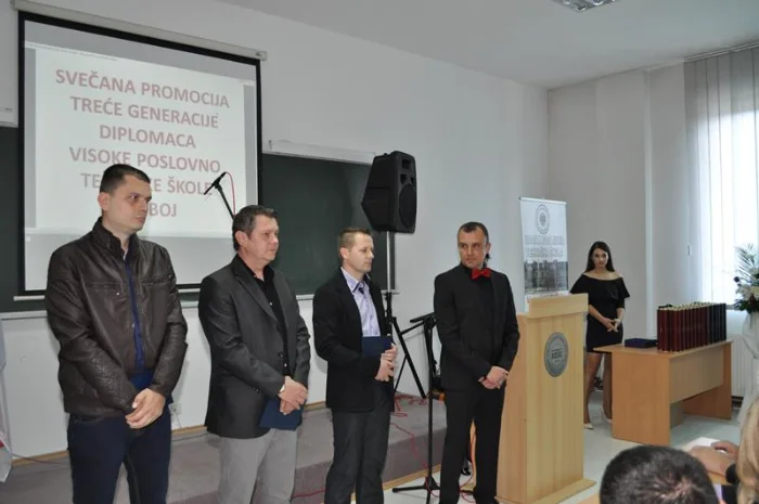Svečana promocija treće generacije studenata VPTS, fotografija 2