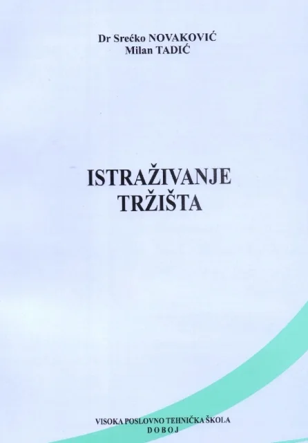 Naslovnica: Istraživanje tržišta