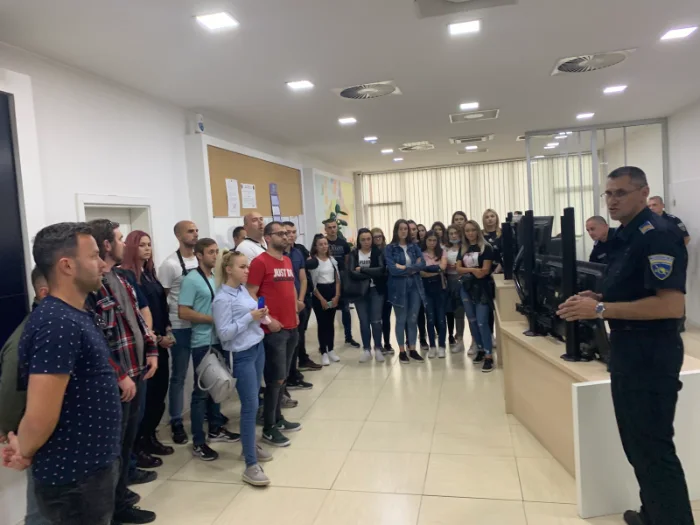 Posjeta studenata VPTŠ Direkciji za kordinaciju policijskih tijela BiH, fotografija 5